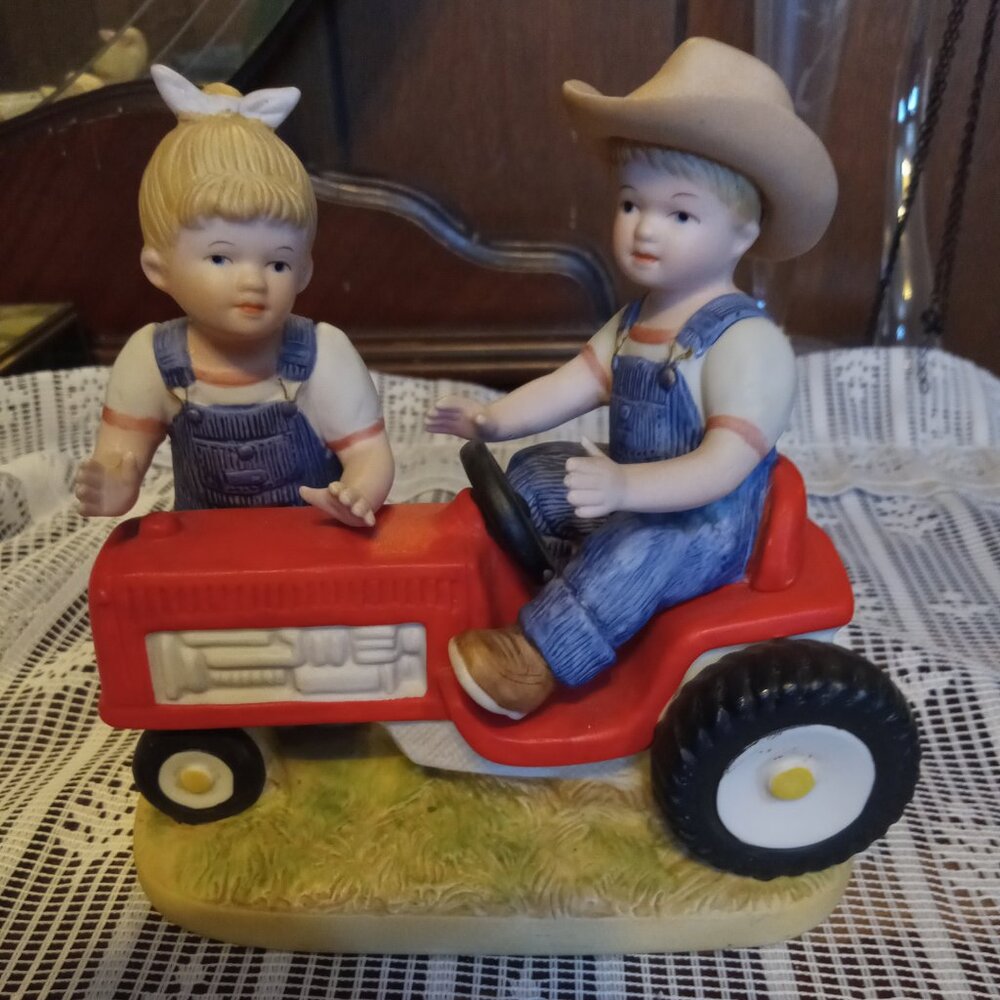 *3 For $13* Homco Denim Days figurine